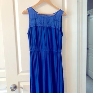 Rickis Cobalt Blue cotton L sleeveless dress